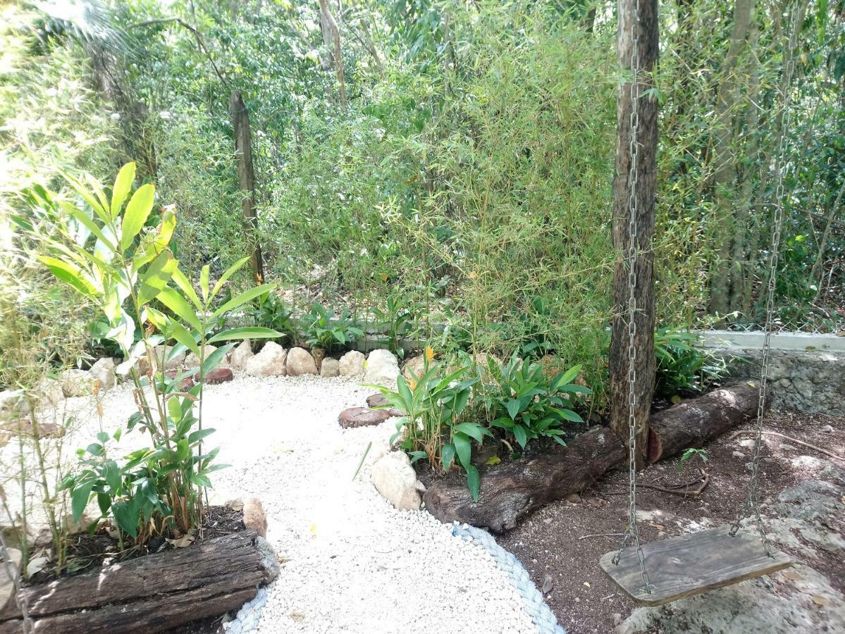 فندق كانكونفي  Casita Rustica En La Selva المظهر الخارجي الصورة